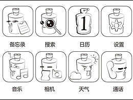 手绘图标