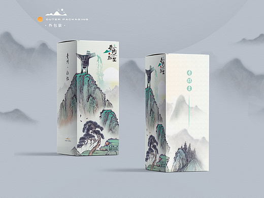 《山 青》香韵九里系列包装