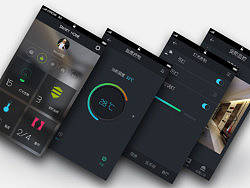 智能家居手机客户端界面