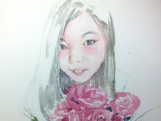 水彩頭像（個(gè)人主頁(yè)-ZMTgyMzk4NTY=） - 繪畫 - 站酷設(shè)計(jì)師小白羊Y原創(chuàng)素材 - 站酷ZCOOL