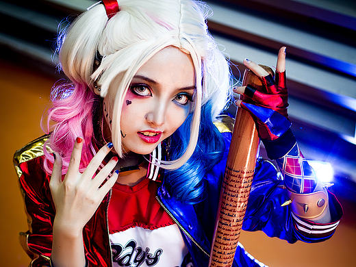Cosplay漫展会场内-场照