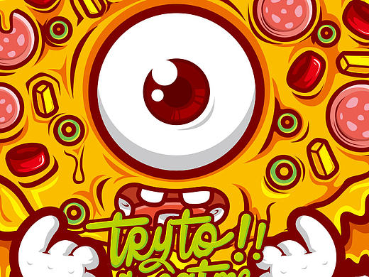 狂奔的包子插画铺工作室潮流插画第三波