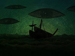 逐帧动画《沉浮》#山东工艺美术学院#