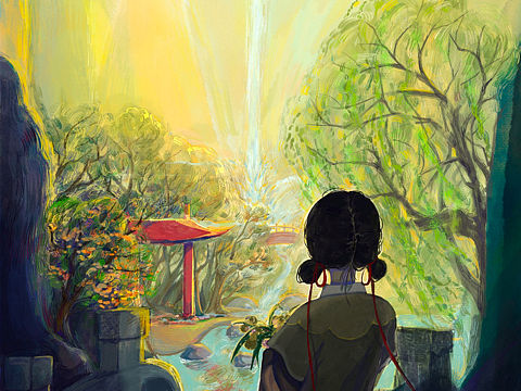 原创古风插画