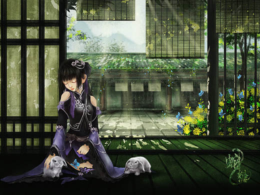 剑三同人花萝（个人主页-ZMzY2NDczMjQ=） - 创作习作 - 站酷设计师蛇棠原创素材 - 站酷ZCOOL