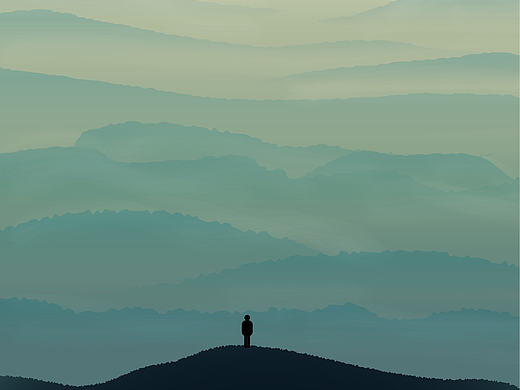 【AI】日常练手之“Mountains”