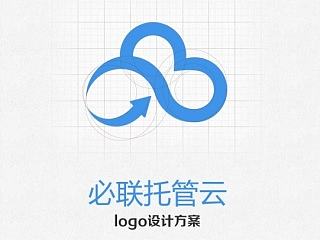 必联托管云logo设计