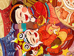 唐人神新品宣传插画