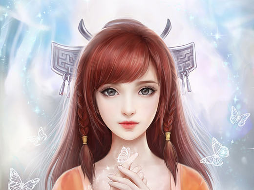 仙剑奇侠传 唐雪见同人（个人主页-ZMjEwMDk4MTY=） - 游戏原画 - 站酷设计师圣熙sensi原创素材 - 站酷ZCOOL