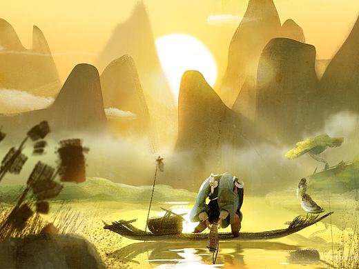 McDonald&#39;s 宫廷新品三部曲-动画前期美术