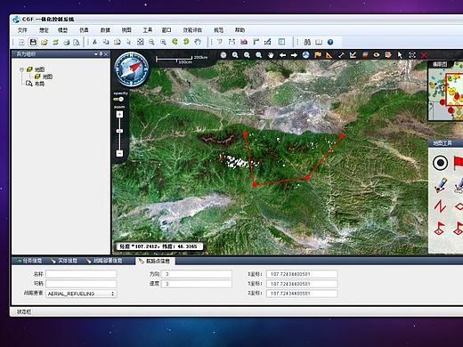 某军事机构的一款军演软件