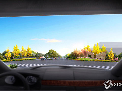 道路效果图-桥梁效果图