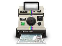 【临摹】polaroid相机icon一枚