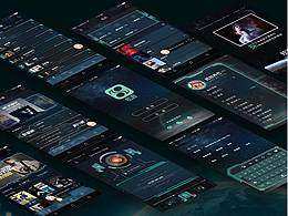 《炫音》APP UI界面设计