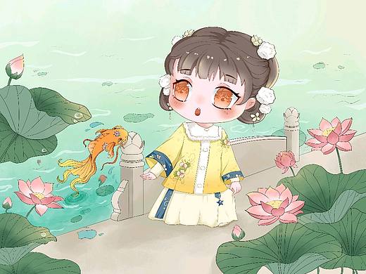 Q版插画（个人主页-ZNTgzMDE1MDg=） - 儿童插画 - 站酷设计师新窝丶原创素材 - 站酷ZCOOL