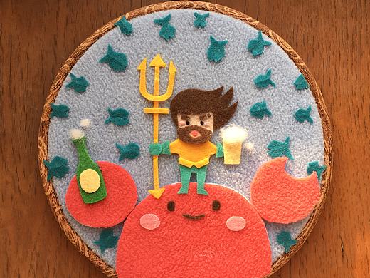 海王不织布qQ版像