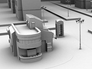 街角 電腦渲不起來了（個(gè)人主頁-ZMTgyNjg2NjQ=） - 場景 - 站酷設(shè)計(jì)師月光記憶原創(chuàng)素材 - 站酷ZCOOL