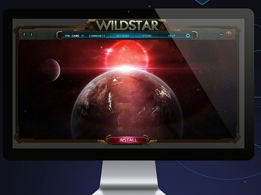 荒野星球-游戏UI界面临摹