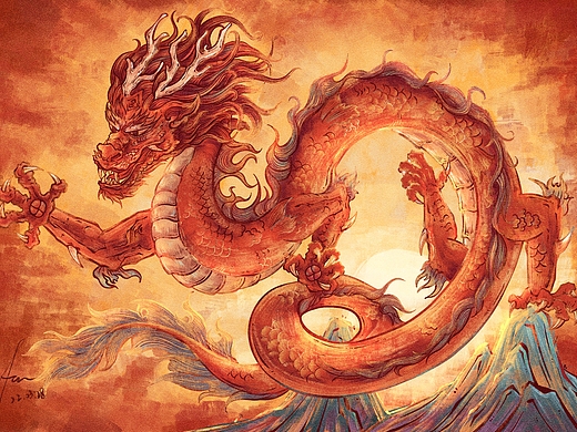 五行龙——火龙