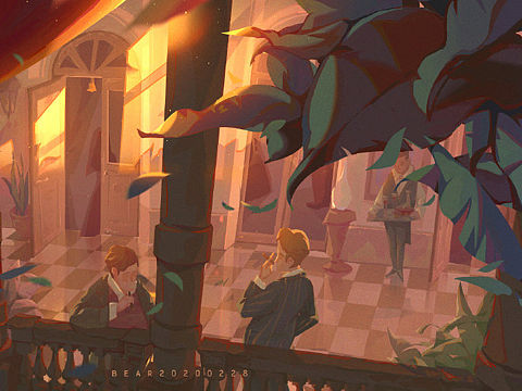 时间（个人主页-ZNDQwMDEzMDQ=） - 商业插画 - 站酷设计师即白_Bai原创素材 - 站酷ZCOOL