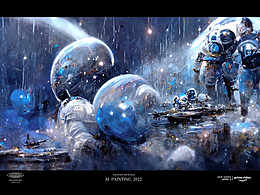 AI繪畫 | 三体-饕餮海