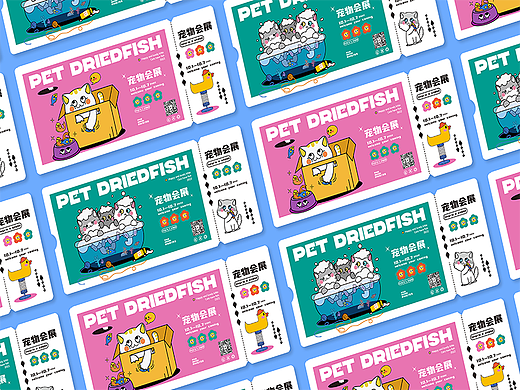 猫咪系列-复古海报插画设计#创作加油站#