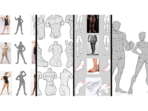 TOART 学员作品丨2022网络形体研修班学习作品节选VOL.02
