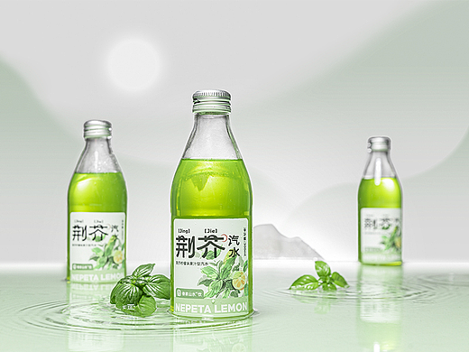 眷茶｜眷家山水™ 荆芥汽水拍摄