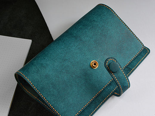 手工皮具A6笔记本（个人主页-ZNDE0MTI0ODA=） - 工艺品设计 - 站酷设计师青皋手工皮艺原创素材 - 站酷ZCOOL