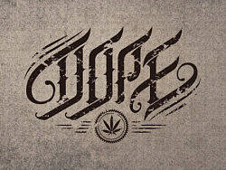 DOPE 字母 设计（个人主页-ZMjMwMTUyMA==） - 字体/字形 - 站酷设计师BboyBikaso原创素材 - 站酷ZCOOL