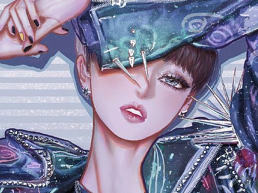 插画-BLACKPINK·Lisa