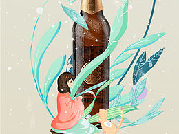 雪花品牌節(jié)氣海報（飛機(jī)稿）