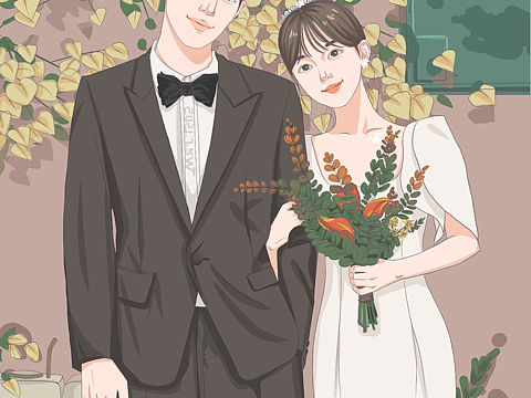 婚禮請(qǐng)柬（個(gè)人主頁(yè)-ZNTQwMDYyODA=） - 創(chuàng)作習(xí)作 - 站酷設(shè)計(jì)師大魏魏呀原創(chuàng)素材 - 站酷ZCOOL