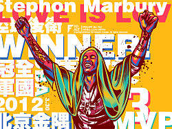 上个月给人人网画的中国男篮时间轴