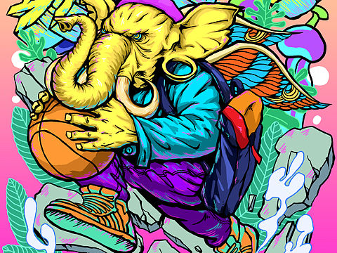 大广赛爱华仕～插画