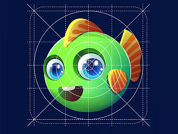 手机主题icon——海底世界
