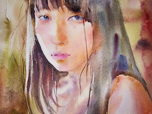 回到天津开始画画