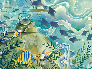 小鱼尼莫~~水水哒~