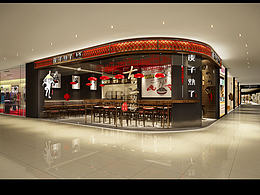 【麦子熟了面馆】成都面馆装修|成都面馆设计|成都面馆装修公司|成都特色小面馆设计公司