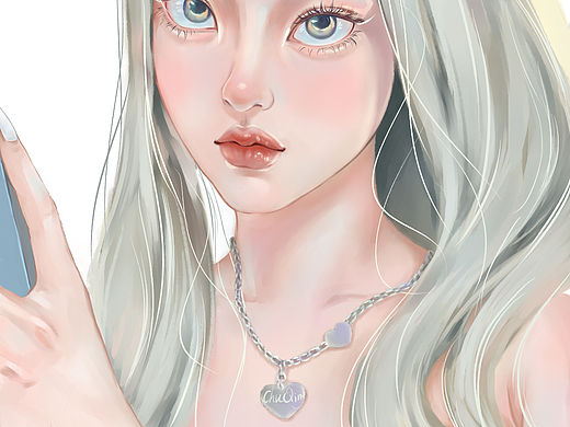 人物头像插画（个人主页-ZNTY1NjUyNjA=） - 创作习作 - 站酷设计师Angel初晴原创素材 - 站酷ZCOOL