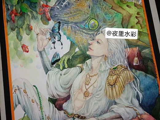 拾光（个人主页-ZNjEyMzU4NDA=） - 创作习作 - 站酷设计师夜里水彩原创素材 - 站酷ZCOOL