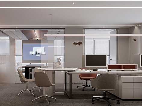 现代办公室方案设计（个人主页-ZNjczNDE2NjQ=） - 商业空间设计 - 站酷设计师室内设计彭飞原创素材 - 站酷ZCOOL