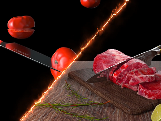 C4D厨刀动画——CHEFBUD刀具