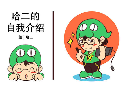 哈二君的自我介绍