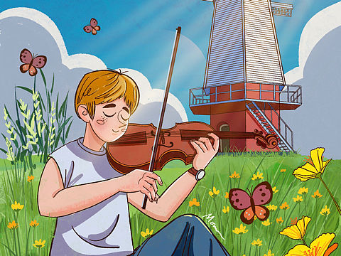 《小提琴🎻独奏》