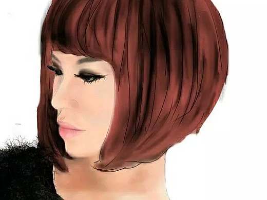 手机SketchBook绘图 手绘 人物