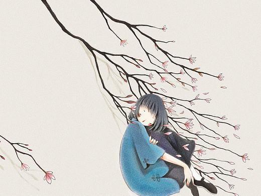 文创插画｜旧梦