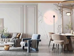 现代客厅小清新