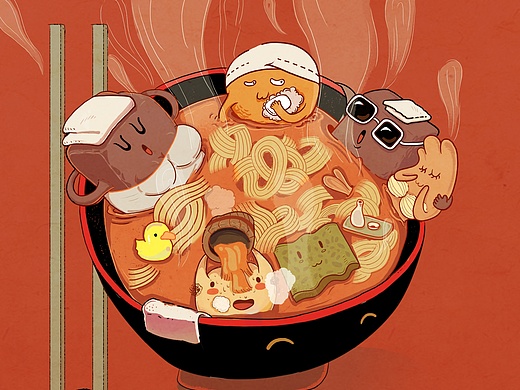 厦门特色小食-沙茶面