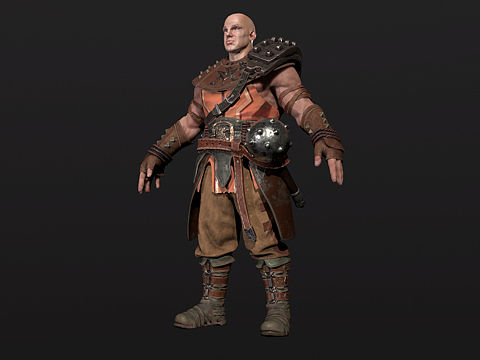 第一个角色模型